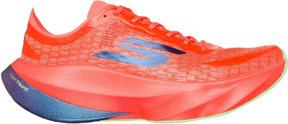 Skechers skx aero tempo heren sportschoenen - coral blauw