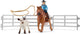 Schleich Farm World Team Roping con Cowgirl 42577