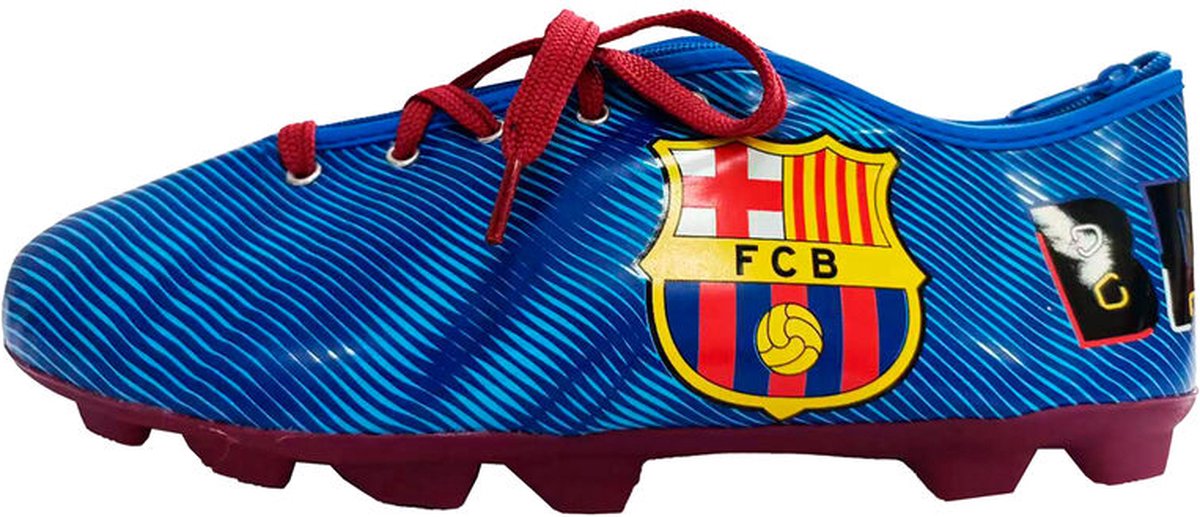 Fc barcelona etui – 3d voetbalschoen pennenzak – school etui – 23 cm