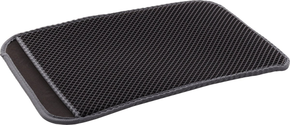 Flamingo matz - kattenbakmat katten - kattenbakmat matz zwart 61x41x1,3cm - 1st - 128497 - 1st