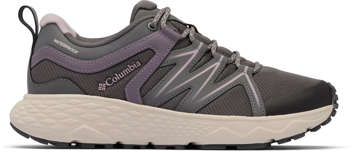 Columbia peakfreak roam™ waterproof dames wandelschoenen - city grey, granite purple