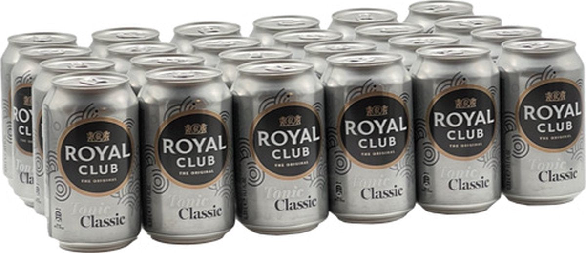 Lata de tónica Royal club (24x 33cl)