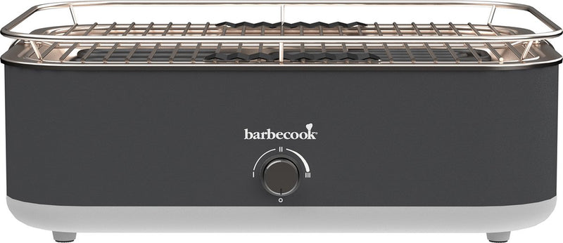 Barbecook e-carlo elektrische tafel bbq midnight grey 42,5x33x16,5cm
