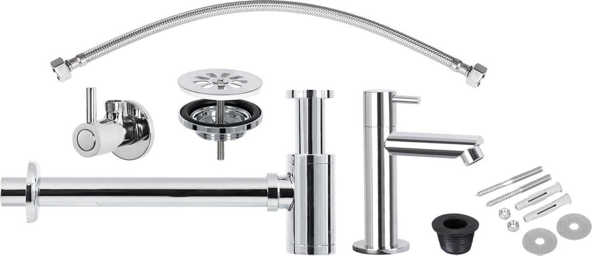 Set rubinetteria fontana Differnz cromato