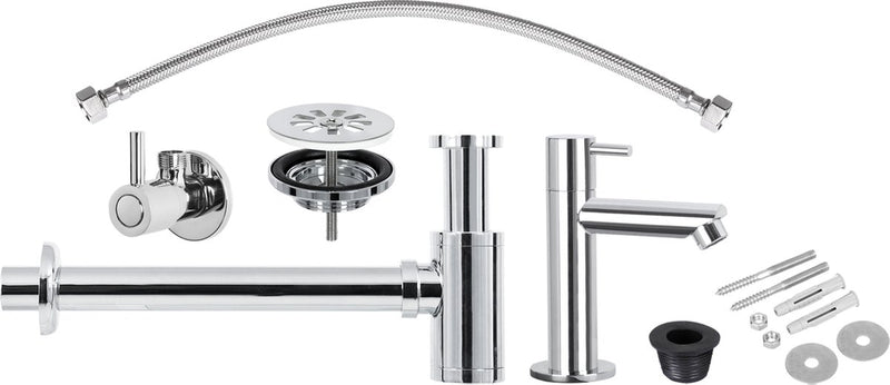 Set rubinetteria fontana Differnz cromato