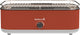 Barbecook e-carlo barbecue da tavolo elettrico rosso 42,5x33x16,5cm