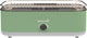 Barbecook e-carlo mesa barbacoa eléctrica parís verde 42,5x33x16,5cm