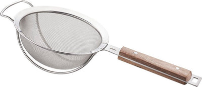 Colador Gefu passo 16 cm - colador de cocina de acero inoxidable - malla tejida fina - calidad profesional - apto para lavavajillas