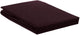 Ambiante - katoen - hoeslaken - 200x200 cm - rood