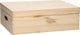 Caja de almacenamiento rectángulo de la válvula de tapa de pino