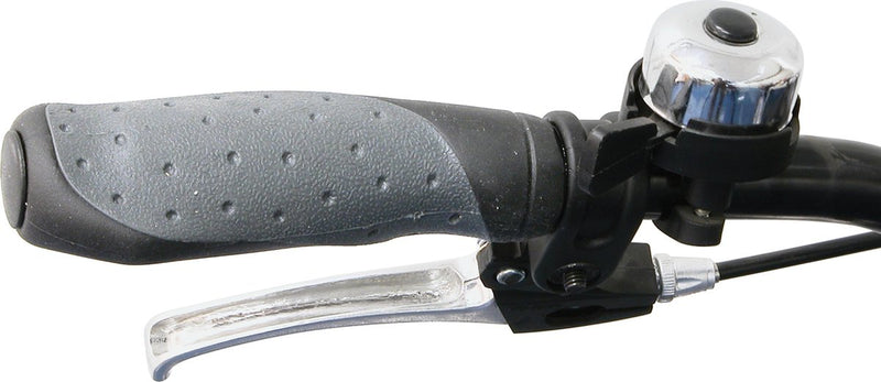 Maniglie per bicicletta Dresco Ergo Grip ca. 10 cm di gomma nero grigio per set