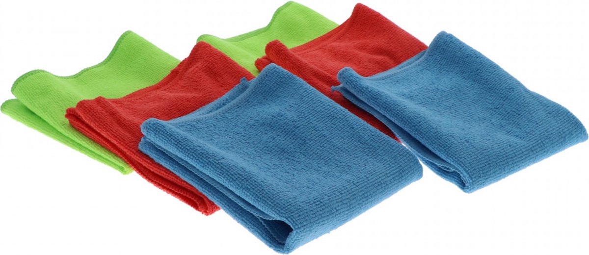 Gecko car care Gecko panno in microfibra rotolo 6 pz