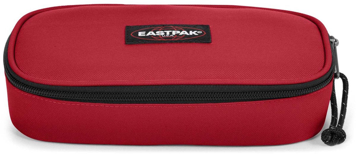 Eastpak oval single pencil case - scarlet red