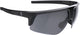 Bbb Cycling Comet Gafas De Ciclismo Para Hombre Y Mujer - Gafas Deportivas Duraderas - Gafas De Ciclismo Adecuadas Para Carreras, MTB Gravel - Humo Negro Brillante - Bsg-75