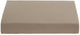 Ambiante jersey - hoeslaken - 200x200 210 - taupe