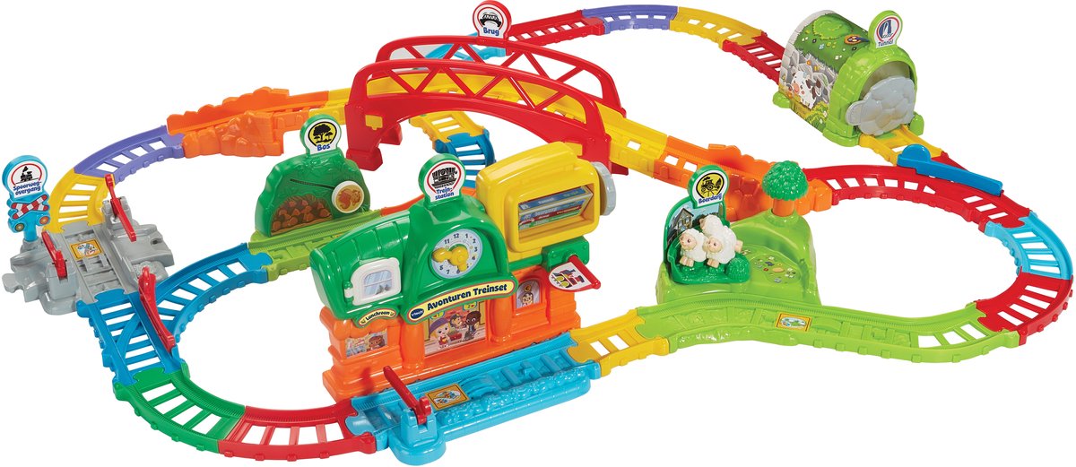 Vtech Toet Adventures Train Set (incluida Lucas Locomotive)