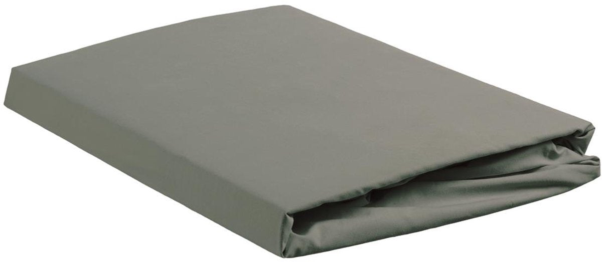Ambiante - bamboe-katoen - boxspring hoeslaken - 90x200 cm - zand