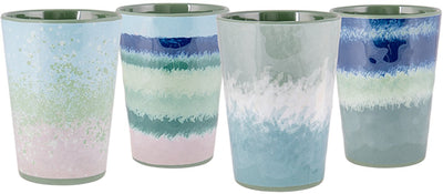 Bo-camp - tazza - aureola - blu verde - 4 pezzi