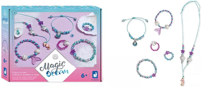 Janod - océano mágico - 6 joyas de sirena para hacer