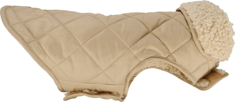 Abrigo para perros Flamingo – bonnie – abrigo para perros – chaquetas de invierno para perros – abrigo impermeable para perros – 30 cm – a:30cm b:31-32cm c:46-49cm – beige