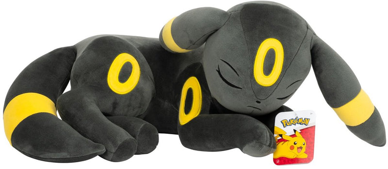 Jazwares pokémon - peluche 45cm - peluche durmiendo - umbreon durmiendo