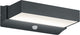 Trio cuando - wandlamp - antraciet - incl. 1x smd 11w - bewegingssensor - buitenverlichting - ip54