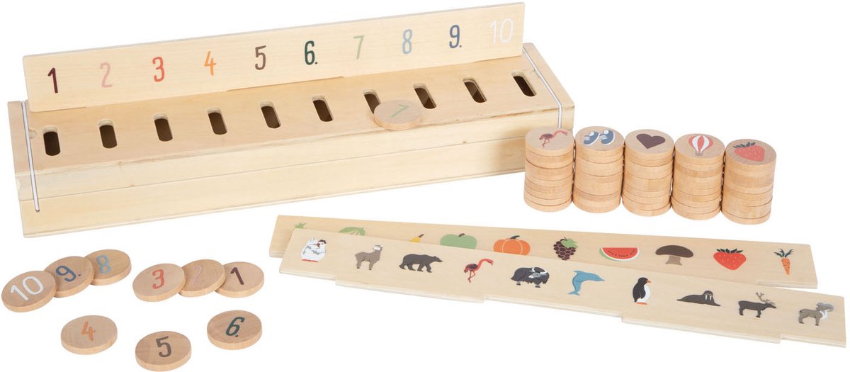 Smellen Sorting Box World Explorer di piccoli piedi