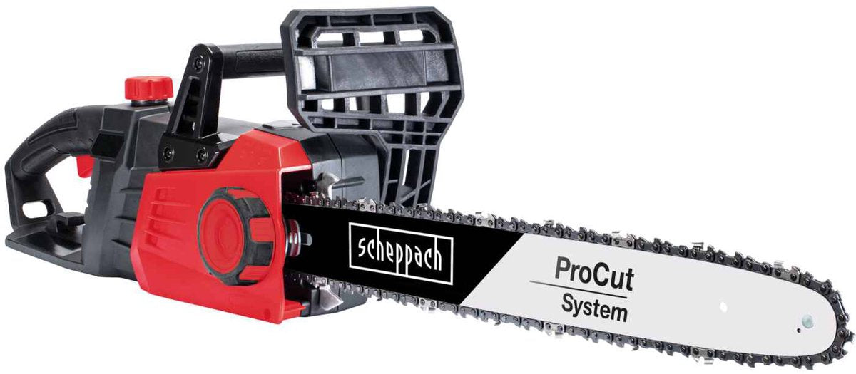 Scheppach elektrische kettingzaag cse2700 - 2700w - 45,5cm zaagblad - 44cm zaagdiameter - 15 m s zaagsnelheid