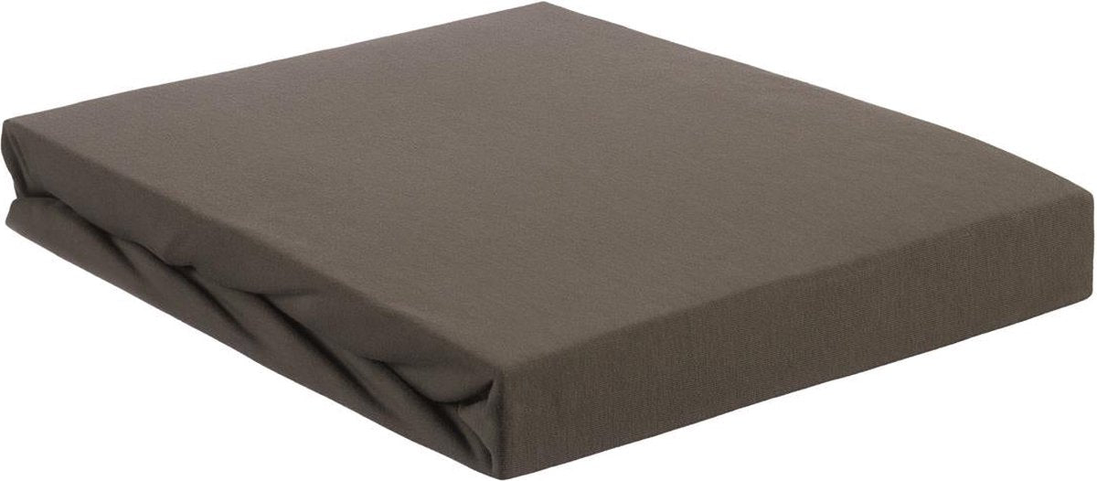 Beddinghouse - jersey - lenzuolo con angoli topper - 160x220 cm - grigio caldo