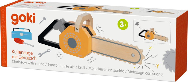 Motosierra Goki con sonido.