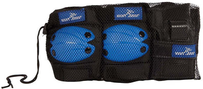 Street Rider protective set M blue, 6dlg.