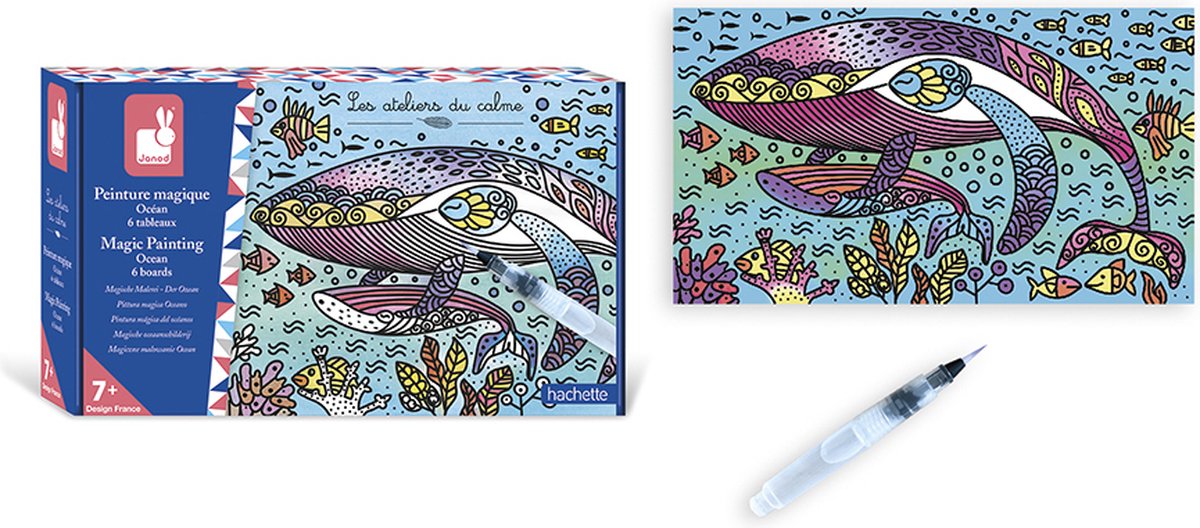 Janod - les ateliers du calme - dipinto magico - oceano