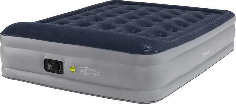 Materasso ad aria Outwell Flock Superior Double con pompa incorporata 45 cm di altezza, pompa incorporata 190 x 160 x 45 cm blu