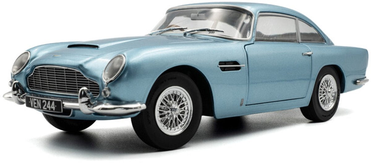 Solido aston martin db5 '64, blue metallic scale 1:18