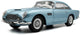 Solido aston martin db5 '64, blue metallic scale 1:18