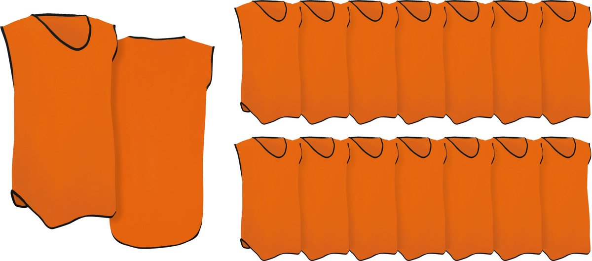 Gilet da allenamento Avento - junior - set da 15 - arancione