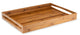 Leopold vienna - dienblad rechthoek donker bamboe - 47,5x35x6cm