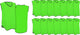 Gilet da allenamento Avento - junior - set da 15 - verde