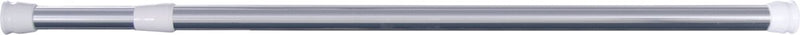 Differnz round douchestang - om vast te klemmen - aluminium veredeld - 75 x 125 cm - chroom