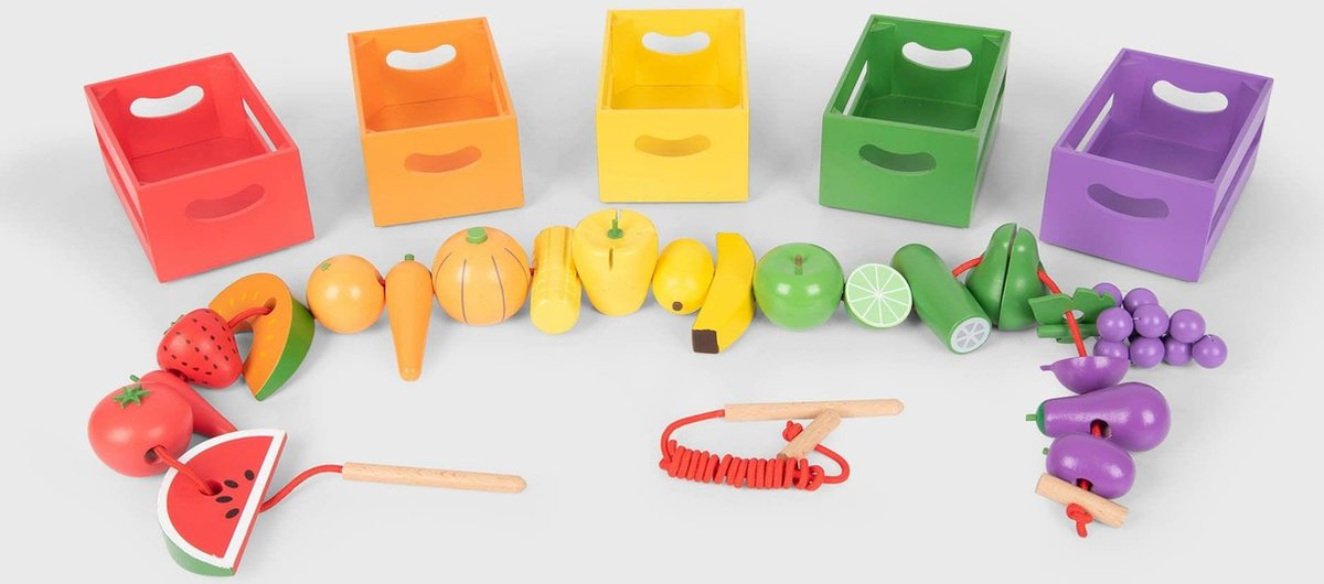 Tickit® tickit | houten sorteerkratten voor fruit en groenten