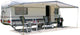 Toldo universal para caravana Eurotrail - 420 x 240 cm