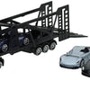 Lobbes speelgoed bv die-cast transporter met 4 auto's