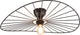 Rl live your light reality chapeau - ceiling lamp - black matt - excl. 1xe27 40w