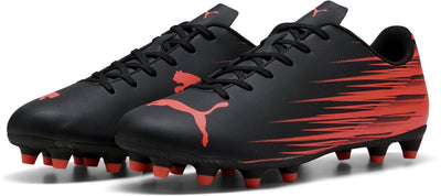 Scarpe sportive unisex Puma attaccanto ii fg ag - nero-rosso brillante
