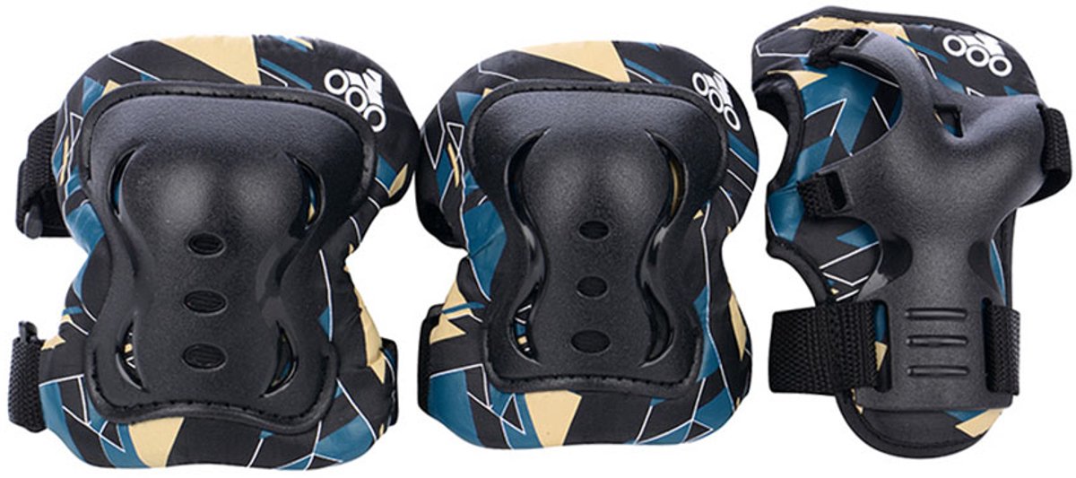 Tempish - stryker skatebescherming 3-pack - kinderen - driedelig - zwart - xs