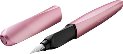 Pelikan Twist - penna stilografica - Girly Rose M + 2 cartucce d'inchiostro standard