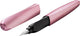 Pelikan twist - pluma estilográfica - girly rose m + 2x cartuchos de tinta estándar