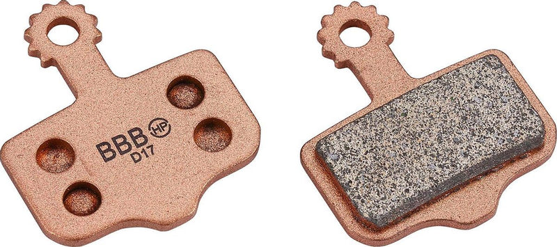 Bbb cycling remblokjes fiets - discstop sintered - remblokken - compatibel met sram avid schijfremmen - koper - bbs-441s