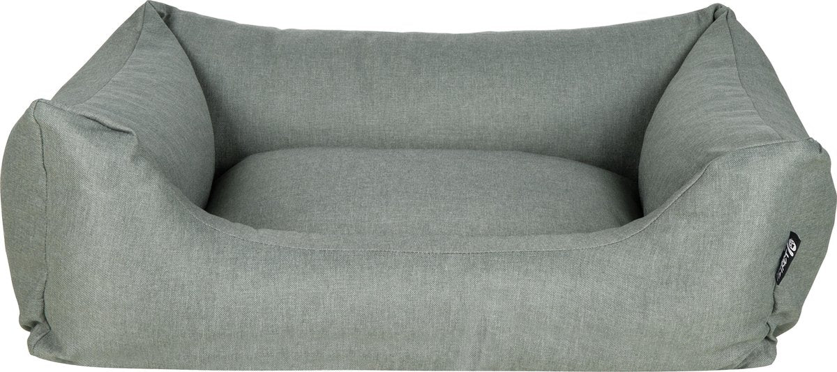 Cuccia per cani classica e confortevole District 70 con rivestimento sfoderabile e lavabile - verde cactus - media - 80 x 60 cm