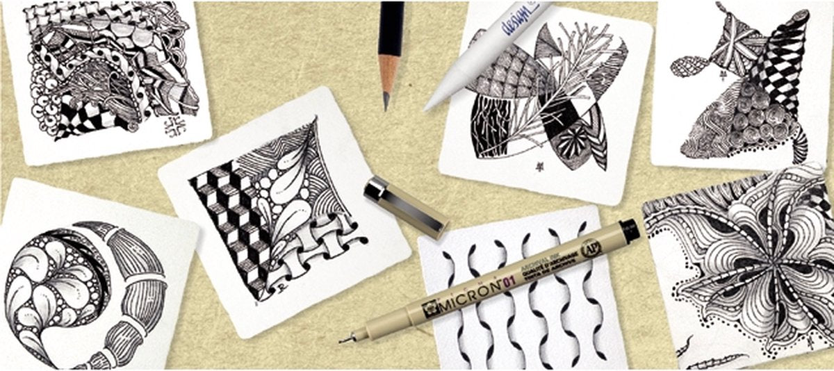 Sakura zentangle tool set 6-delig